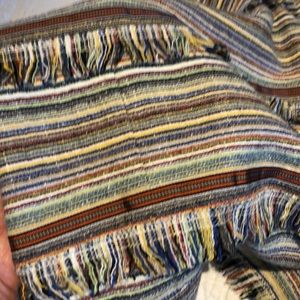 Size 8 Worth woven fringe fully lined zip skirt